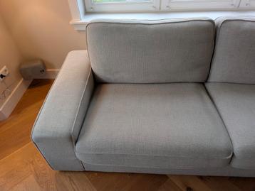 Ikea Kivik 3 zits bank beige met hocker/poef - zeer goed! - afbeelding 5 Ikea Kivik 3 zits bank beige met hocker/poef - zeer goed! - afbeelding 5