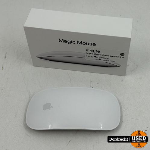 Apple Magic Mouse (A1657) | In doos | Met garantie, Computers en Software, Muizen, Zo goed als nieuw