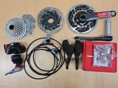 AANBIEDING Sram Red groepAXS 2x12 compleet 170mm 46/33 10-33, Fietsen en Brommers, Fietsonderdelen, Nieuw, Racefiets, Overige typen