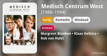 Medisch Centrum West seizoen 1t/m 4 + gratis 2 ipv 3 seiz.5