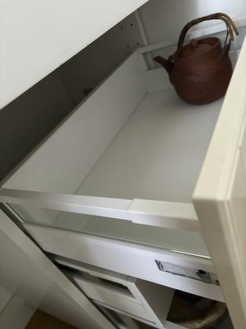 2 keuken ladeblokken Ikea Metod wit met bodbyn front - afbeelding 6 2 keuken ladeblokken Ikea Metod wit met bodbyn front - afbeelding 6