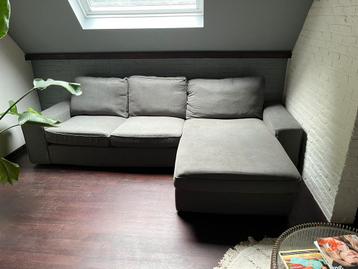 KIVIK 3-zitsbank met chaise longue, Tibbleby beige/grijs - afbeelding 1 KIVIK 3-zitsbank met chaise longue, Tibbleby beige/grijs - afbeelding 1