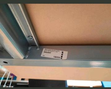 Stevig verstelbaar bureau Galant (Ikea) (120x80) - afbeelding 7 Stevig verstelbaar bureau Galant (Ikea) (120x80) - afbeelding 7