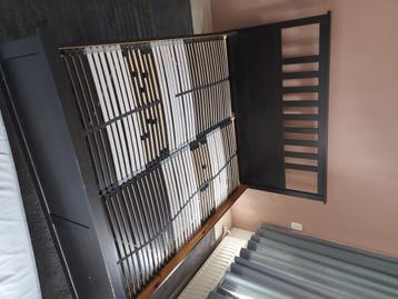 Houten bedframe Ikea HEMNES incl. Lattenbodems - afbeelding 2 Houten bedframe Ikea HEMNES incl. Lattenbodems - afbeelding 2