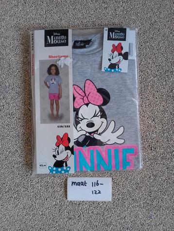Minnie Mouse Shortama  Maat 116 - 122