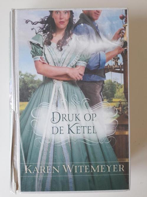 Karen Witemeyer - Druk op de ketel, Boeken, Historische romans, Gelezen, Ophalen of Verzenden