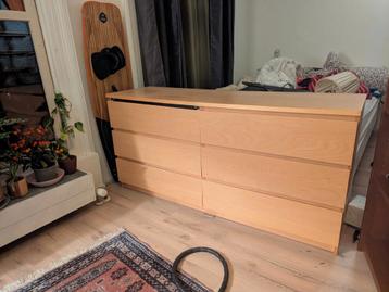 IKEA Malm ladekast (160cm) - Gebruikt - afbeelding 1 IKEA Malm ladekast (160cm) - Gebruikt - afbeelding 1