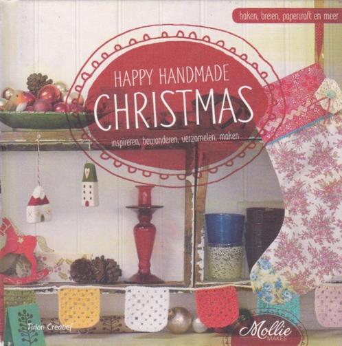 Mollie Makes - Happy Handmade Christmas - haken, breien, enz, Boeken, Hobby en Vrije tijd, Zo goed als nieuw, Breien en Haken