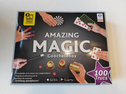 Goocheldoos/ goochelen met 'Amazing Magic' ZGAN, Kinderen en Baby's, Speelgoed | Educatief en Creatief, Zo goed als nieuw, Ontdekken