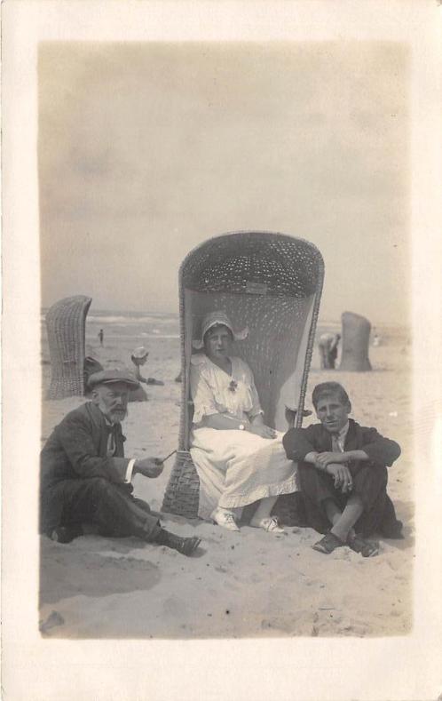 AS273 Fotokaart Egmond aan Zee Foto P. Jonker ca. 1910, Verzamelen, Ansichtkaarten | Nederland, Ongelopen, Noord-Holland, Voor 1920