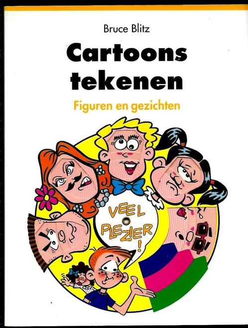 Cartoons tekenen - Bruce Blitz, Boeken, Hobby en Vrije tijd, Nieuw, Tekenen en Schilderen, Ophalen of Verzenden