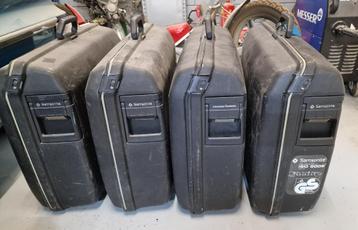 4 stuks Samsonite hardcase koffers