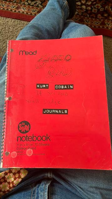 Kurt Cobain journals 