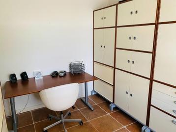 Bureau en / of hoekbureau Ikea Effektiv zgan - afbeelding 7 Bureau en / of hoekbureau Ikea Effektiv zgan - afbeelding 7