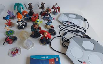 Wii Disney Infinity spel en poppetjes