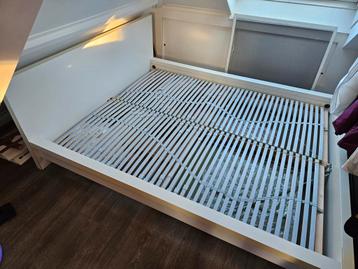 Ikea Malm Bedframe - Wit - afbeelding 1 Ikea Malm Bedframe - Wit - afbeelding 1