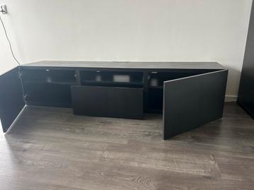 IKEA Besta TV Meubel - Zwart/Bruin - afbeelding 1 IKEA Besta TV Meubel - Zwart/Bruin - afbeelding 1