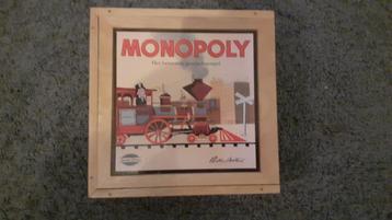 Monopoly Houten uitvoering limited Edition bordspel 
