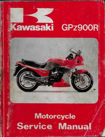 Kawasaki GPZ 900R Service Manual (7372z)