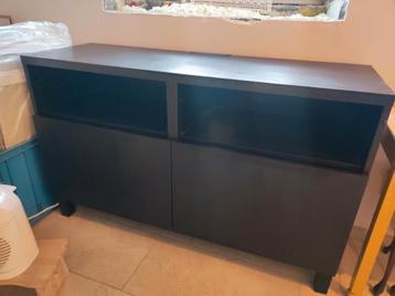 Ikea BESTA TV-meubel donkerbruin - afbeelding 1 Ikea BESTA TV-meubel donkerbruin - afbeelding 1