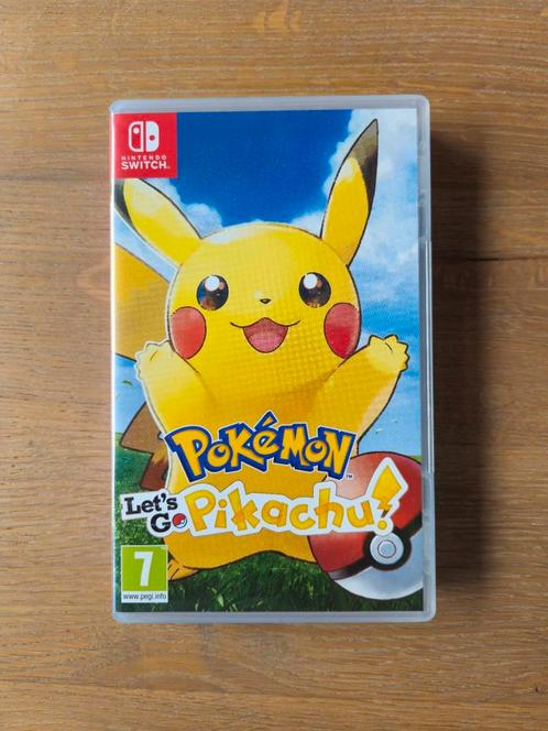Pokemon Let's Go Pikachu Nintendo Switch | In nieuwe staat, Spelcomputers en Games, Games | Nintendo Switch, Zo goed als nieuw