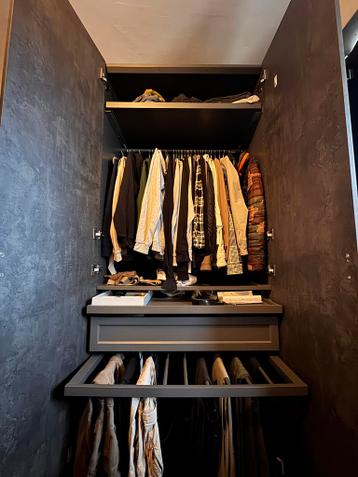 Ikea Pax kledingkast - zelf samengesteld - afbeelding 3 Ikea Pax kledingkast - zelf samengesteld - afbeelding 3