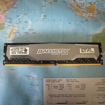 Ballistrix RAM 2400mhz 8gb ddr4