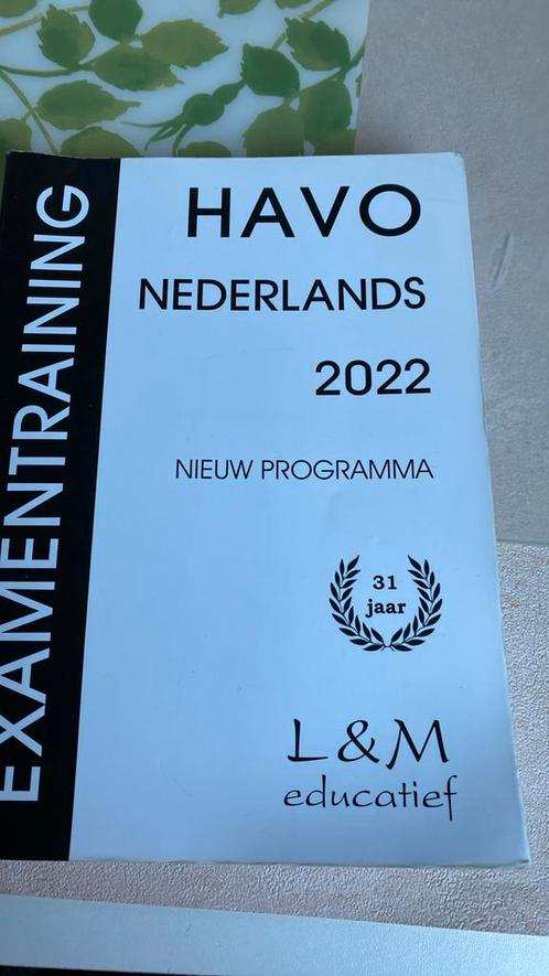 G.P. Broekema - Examentraining Havo Nederlands 2022, Boeken, Schoolboeken, Zo goed als nieuw, Nederlands, HAVO, Ophalen of Verzenden