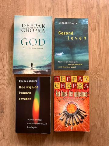 Deepak Chopra - 4 spirituele boeken 📚 