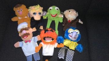 8 muppets Miss Piggy animal Gonzo Kermit de Kikker Waldorf