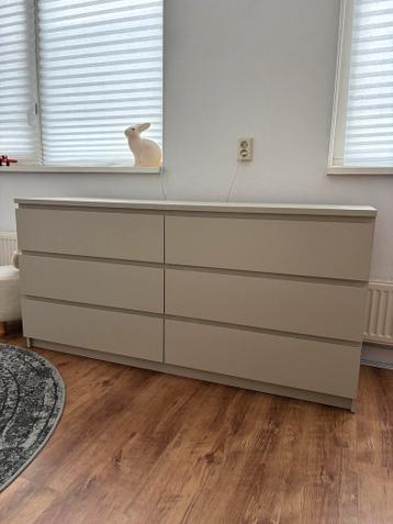 IKEA Malm ladekast met 6 lades - Geschilderd - afbeelding 3 IKEA Malm ladekast met 6 lades - Geschilderd - afbeelding 3