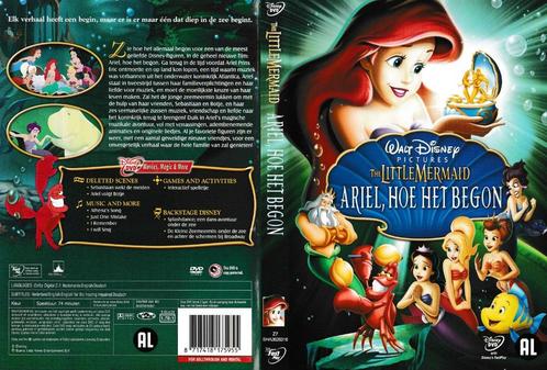 Walt Disney-Kleine Zeemeermin - Ariel, Hoe Het Begon, Cd's en Dvd's, Dvd's | Kinderen en Jeugd, Gebruikt, Film, Avontuur, Alle leeftijden