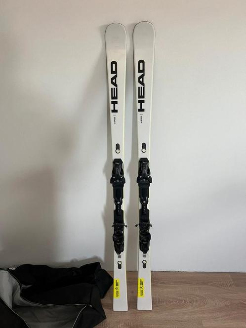 Head world cup rebels e-speed 177cm (sw rp evo 14) ski's, Sport en Fitness, Skiën en Langlaufen, Zo goed als nieuw, Ski's, Skiën