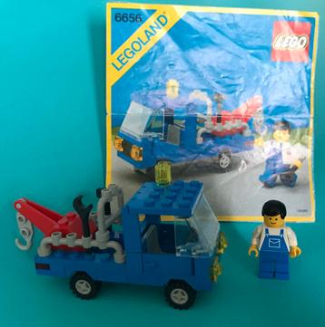 Oude Lego set 6655 takelwagen truck sleepwagen
