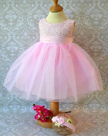 Baby feestjurk bruidsmeisjes jurk Doopkleding 25% korting
