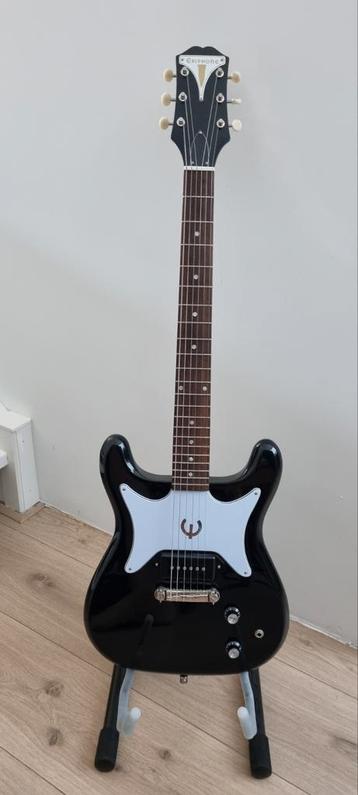 Epiphone Coronet Ebony nieuwstaat (€ 140 onder nieuwprijs)