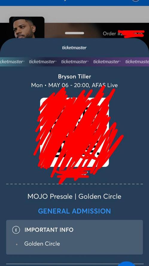 Bryson Tiller 6 mei Afas Live 6 tickets te koop, Tickets en Kaartjes, Concerten | R&B en Hiphop, Drie personen of meer, Mei