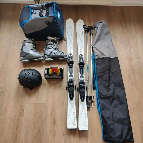Ski set, Sport en Fitness, Skiën en Langlaufen, Gebruikt, Ski's, Skiën, Atomic, 140 tot 160 cm, Ophalen