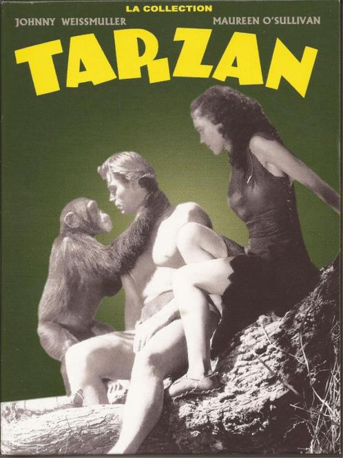 TARZAN  Collection  -  JOHNNY  WEISSMULLER  -  7 Dvd box, Cd's en Dvd's, Dvd's | Klassiekers, Nieuw in verpakking, Actie en Avontuur