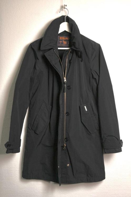 WOOLRICH Donkerblauwe parka 38/40z.g.a.n. Winkelprijs € 550,, Kleding | Dames, Jassen | Zomer, Zo goed als nieuw, Maat 38/40 (M)