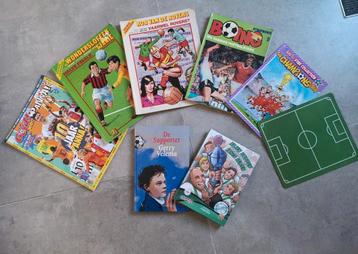 Voetbal boeken, tijdschriften & strips pakket 