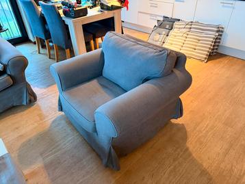 3 zits bank + stoel Ikea Ektorp - afbeelding 5 3 zits bank + stoel Ikea Ektorp - afbeelding 5