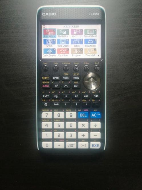 Casio fx-cg50 grafische rekenmachine goede staat Inc. Kabels, Diversen, Rekenmachines, Zo goed als nieuw, Grafische rekenmachine