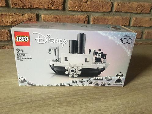 Lego 40659 Mini Steamboat Willie GWP, Kinderen en Baby's, Speelgoed | Duplo en Lego, Nieuw, Lego, Complete set, Ophalen of Verzenden