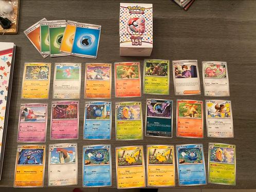 Pokemon kaarten van de 151 serie, Hobby en Vrije tijd, Verzamelkaartspellen | Pokémon, Zo goed als nieuw, Ophalen of Verzenden