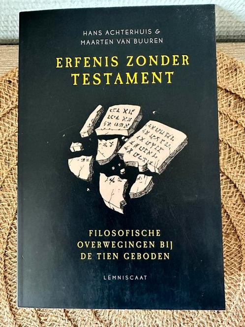 Hans Achterhuis - Erfenis zonder testament, Boeken, Filosofie, Zo goed als nieuw, Ophalen of Verzenden