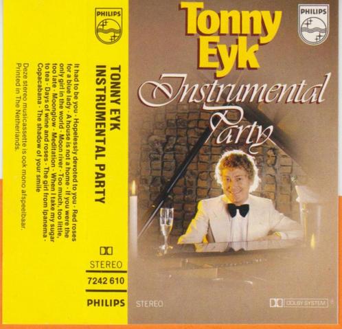 TONNY EYK - INSTRUMENTAL PARTY (CASSETTEBANDJE), Cd's en Dvd's, Cassettebandjes, Zo goed als nieuw, Origineel, Pop, Ophalen of Verzenden