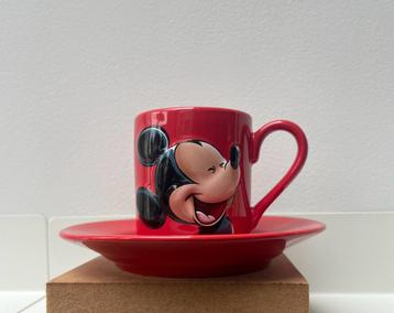 Mickey Mouse - rode kop en schotel