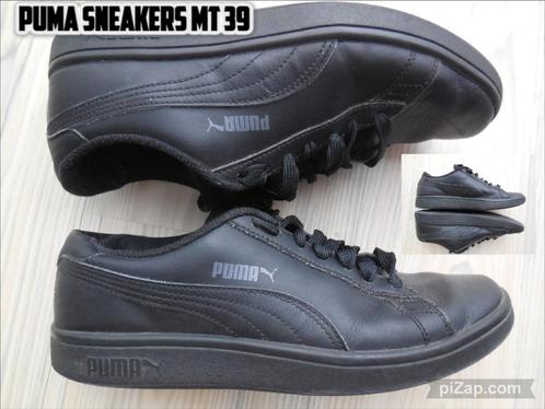 PUMA SNEAKERS ZWART MT 39, Kleding | Heren, Schoenen, Zo goed als nieuw, Sportschoenen, Zwart, Ophalen of Verzenden