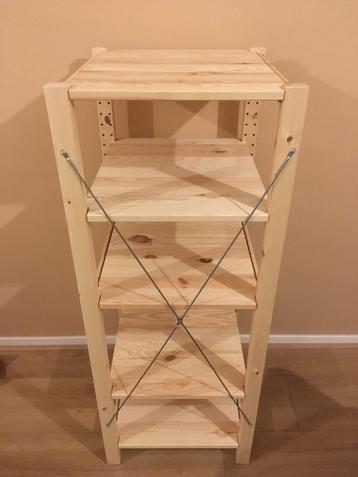 NIEUW! IVAR stellingkast 48x50x124 massief grenen - afbeelding 5 NIEUW! IVAR stellingkast 48x50x124 massief grenen - afbeelding 5